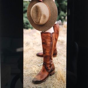 frye carson piping tall boot